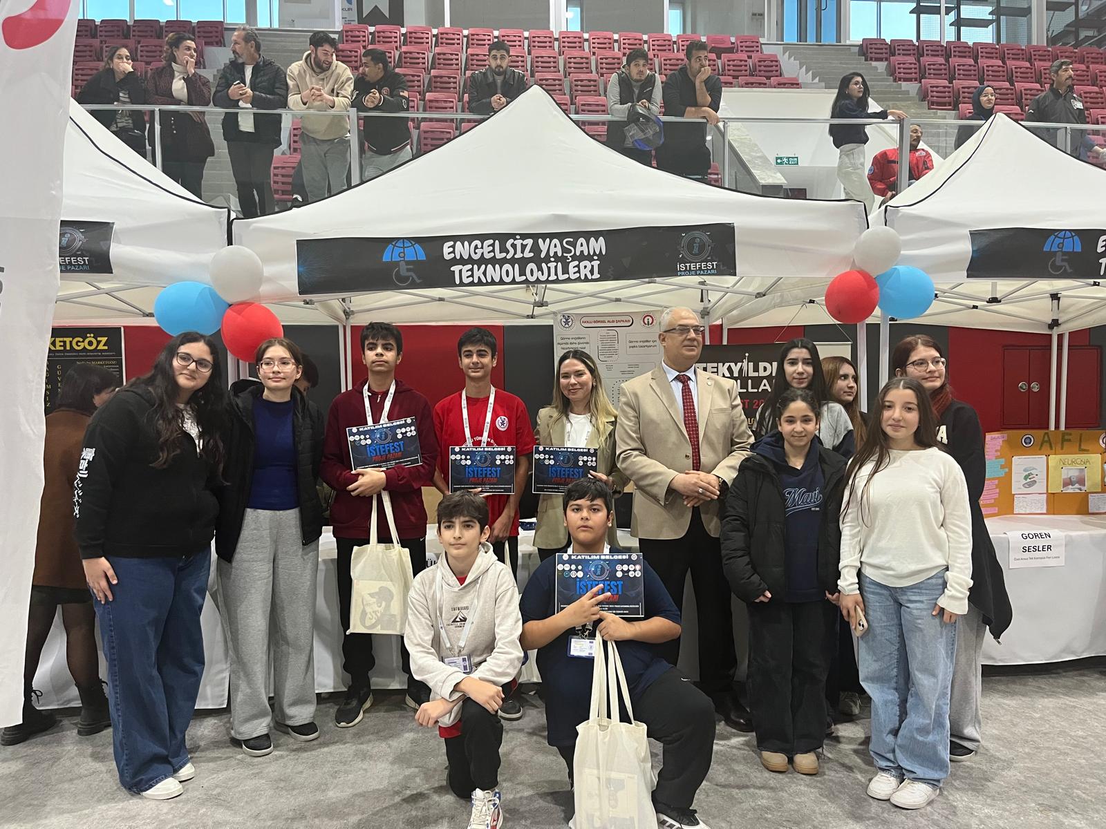 İSTEFEST 2025 PROJE PAZARINDA GALİBİYET